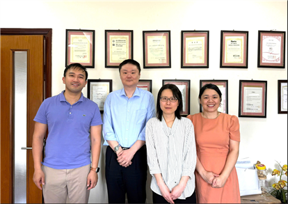 ĐẠI DIỆN TRƯỜNG ĐẠI HỌC KINH TẾ - LUẬT OSAKA ĐẾN THĂM VÀ LÀM VIỆC VỚI QUỐC TẾ VIỆT