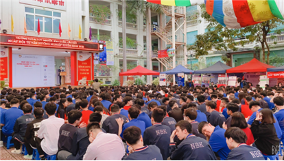 Viện CLEF và QTV tham dự chương trình Ngày hội tư vấn hướng nghiệp – tuyển sinh” của trường Nguyễn Bỉnh Khiêm