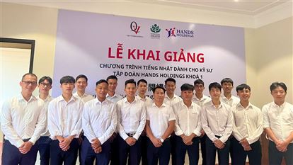 Khai giảng chương trình tiếng Nhật dành cho kỹ sư Tập đoàn Hands Holdings khoá 1